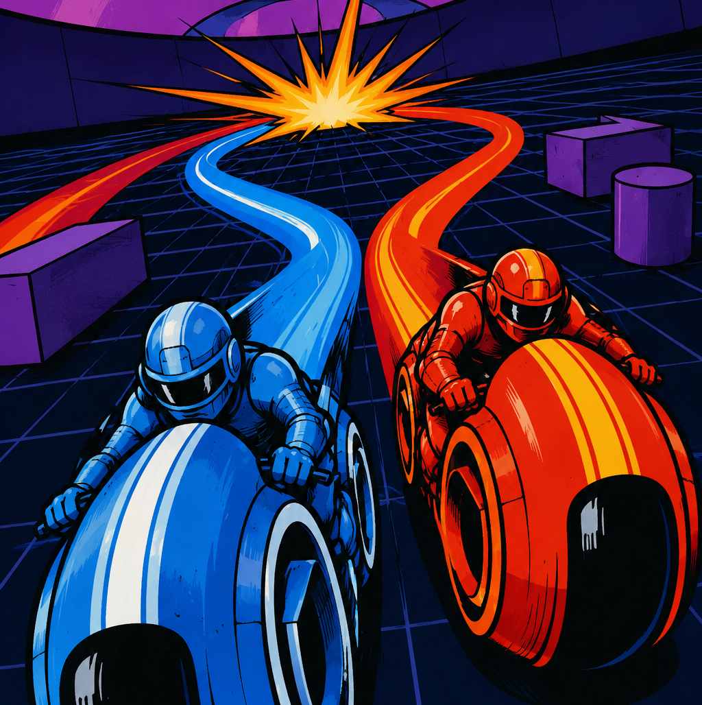 Lightcycle Battle